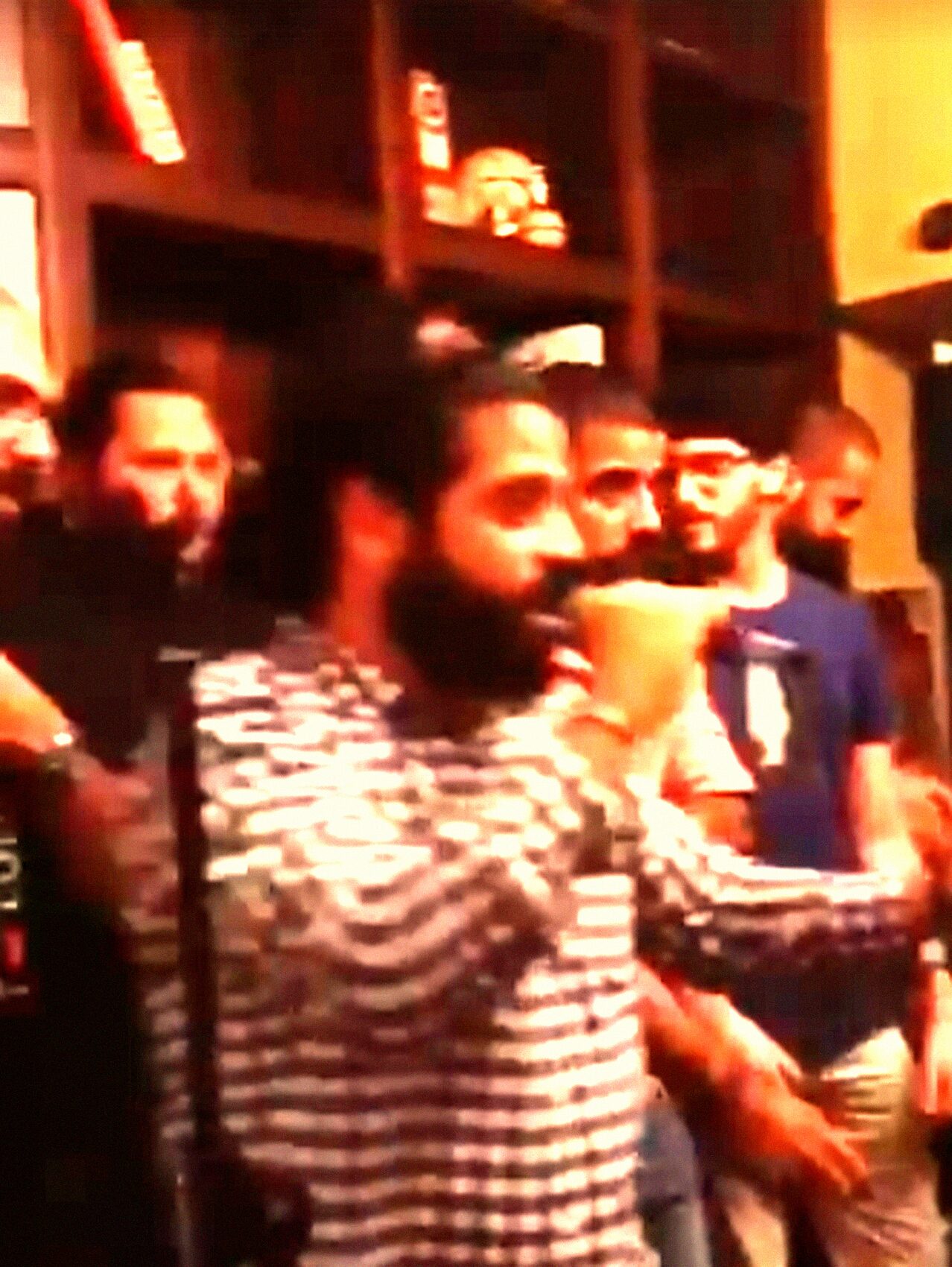 Performer with the crowd — The Regulars